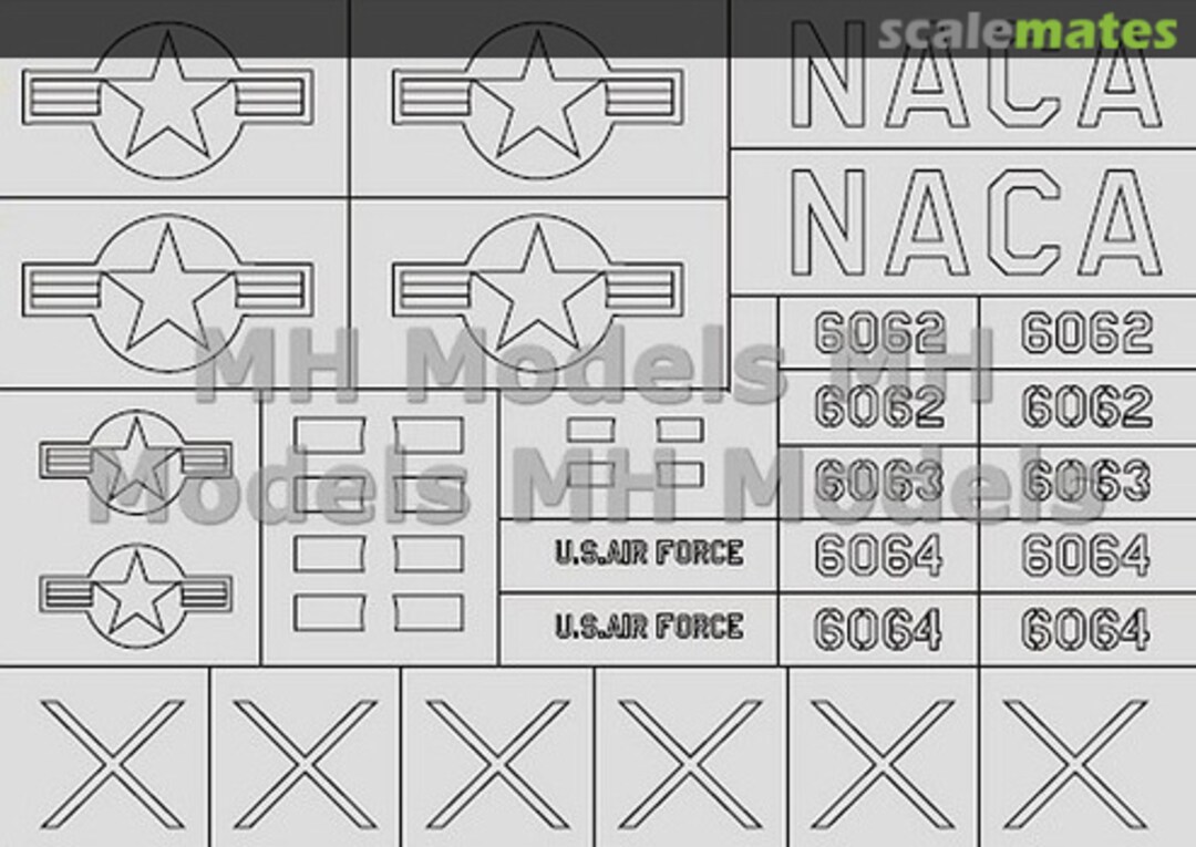 Boxart Bell X-1 national Marking X32001 MH Models