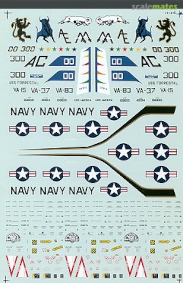 Boxart A-7E Corsair II 72-342 SuperScale International