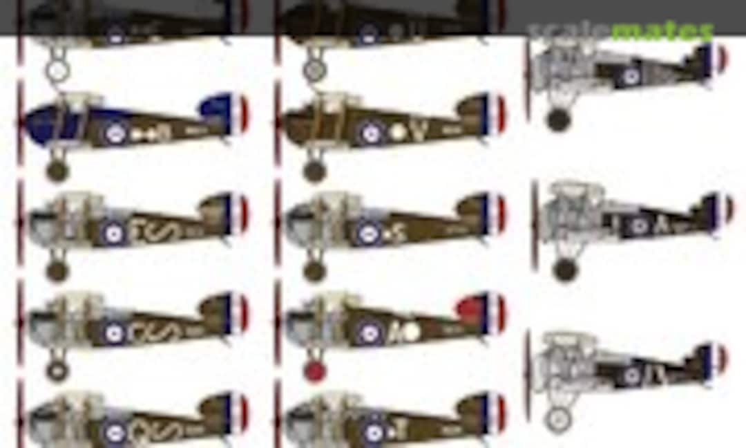 1:48 Sopwith Dolphin (Revised) &amp; Snipe (Pheon Decals 48036)