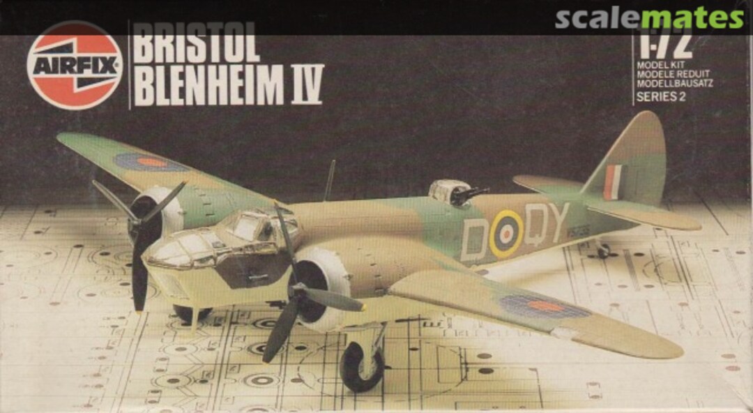 Boxart Bristol Blenheim IV 02027 Airfix