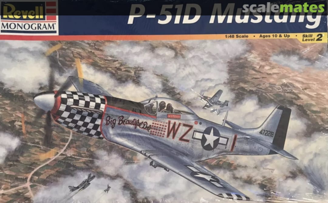 Boxart P-51D Mustang 85-5241 Revell Monogram