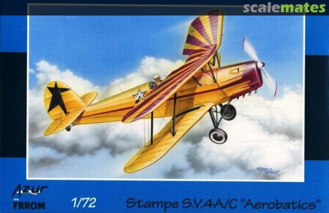 Boxart Stampe S.V.4A/C Aerobatics FR0027 Azur-FRROM