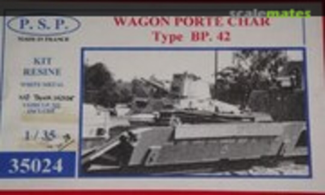 1:35 Wagon Porte Char Type BP.42 (P.S.P. 35024)