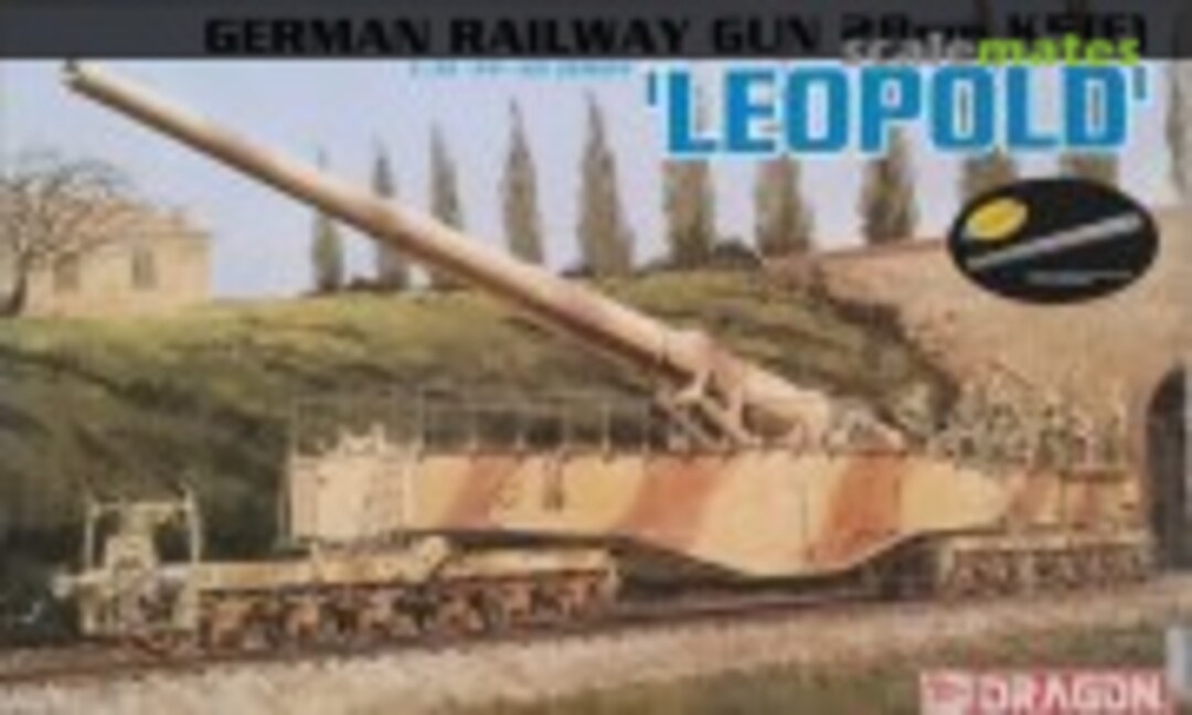 1:35 Railway Gun 28cm K5(E) 'Leopold' (Dragon 6200)