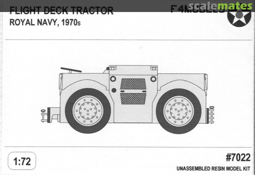 Boxart Vickers Flight Deck Tractor 7022 F4Models