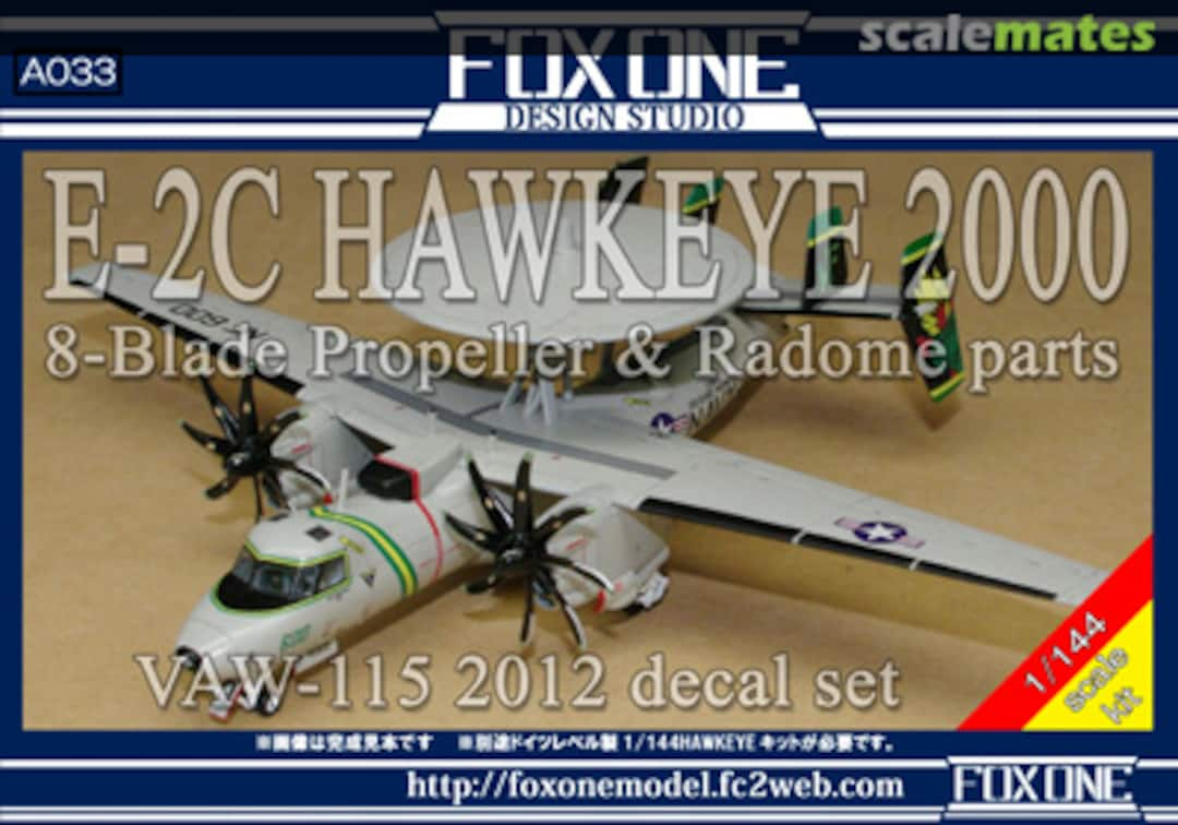 Boxart E-2C Hawkeye 2000 A033 FoxOne Design Studio