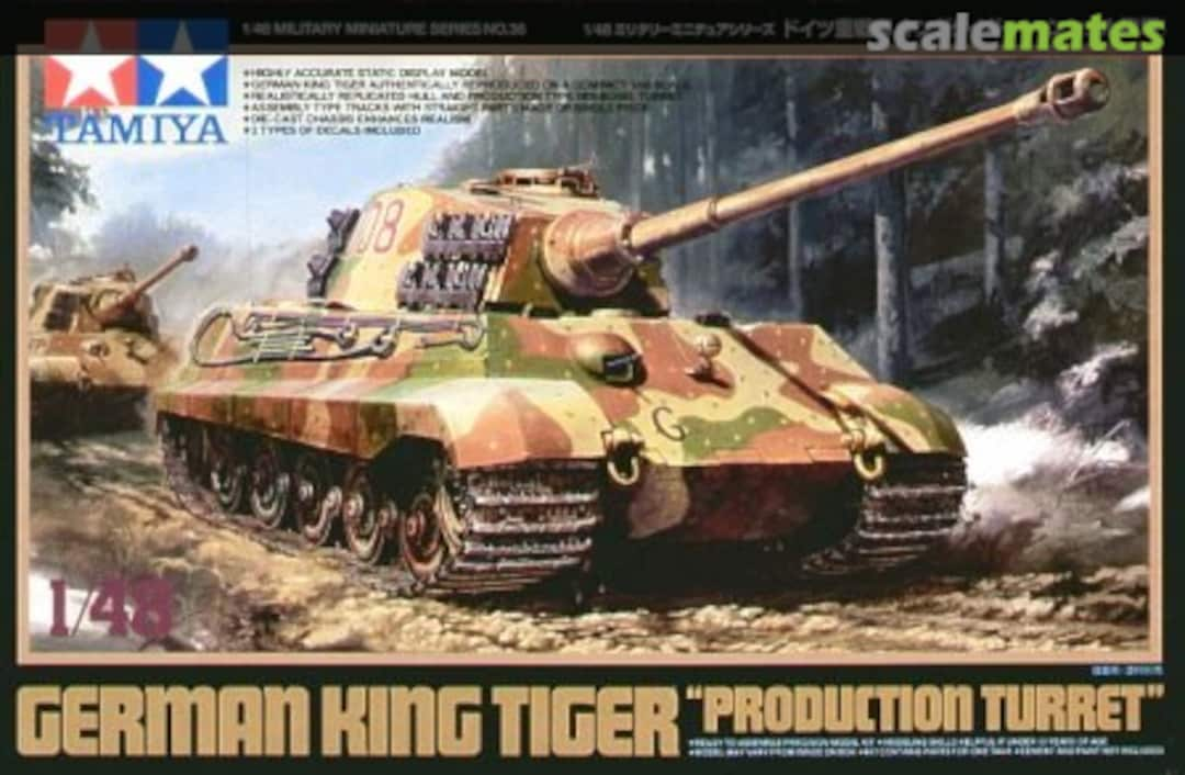 Boxart King Tiger 32536 Tamiya