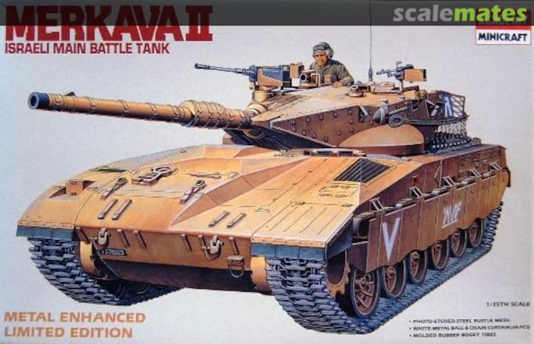 Boxart MERKAVA II 1351 Academy/Minicraft