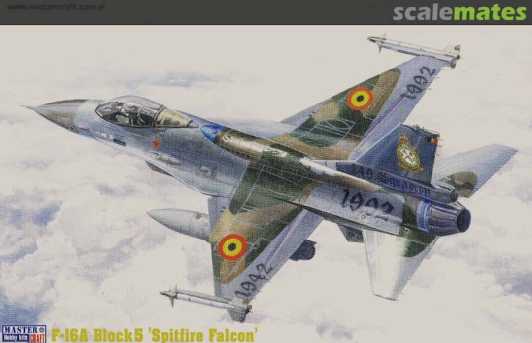 Boxart F-16A [Block 5] Fighting Falcon `Spitfire Falcon` G-03 MasterCraft