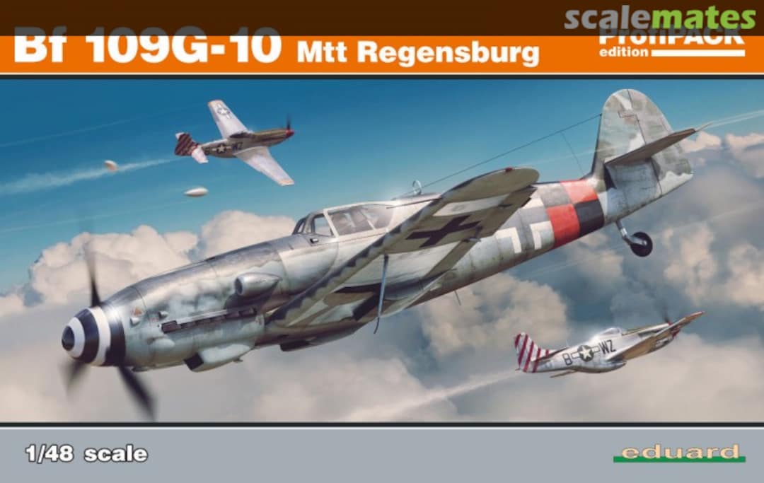 Boxart Bf 109G-10 Mtt Regensburg 82119 Eduard