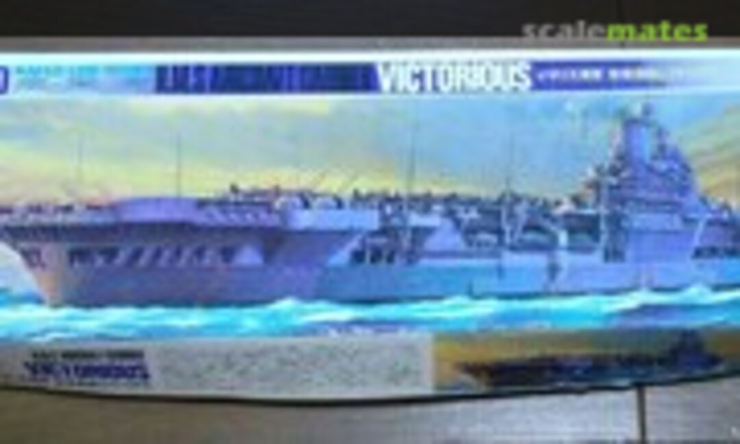 1:700 HMS Aircraft Carrier Victorious (Aoshima WL.A109)