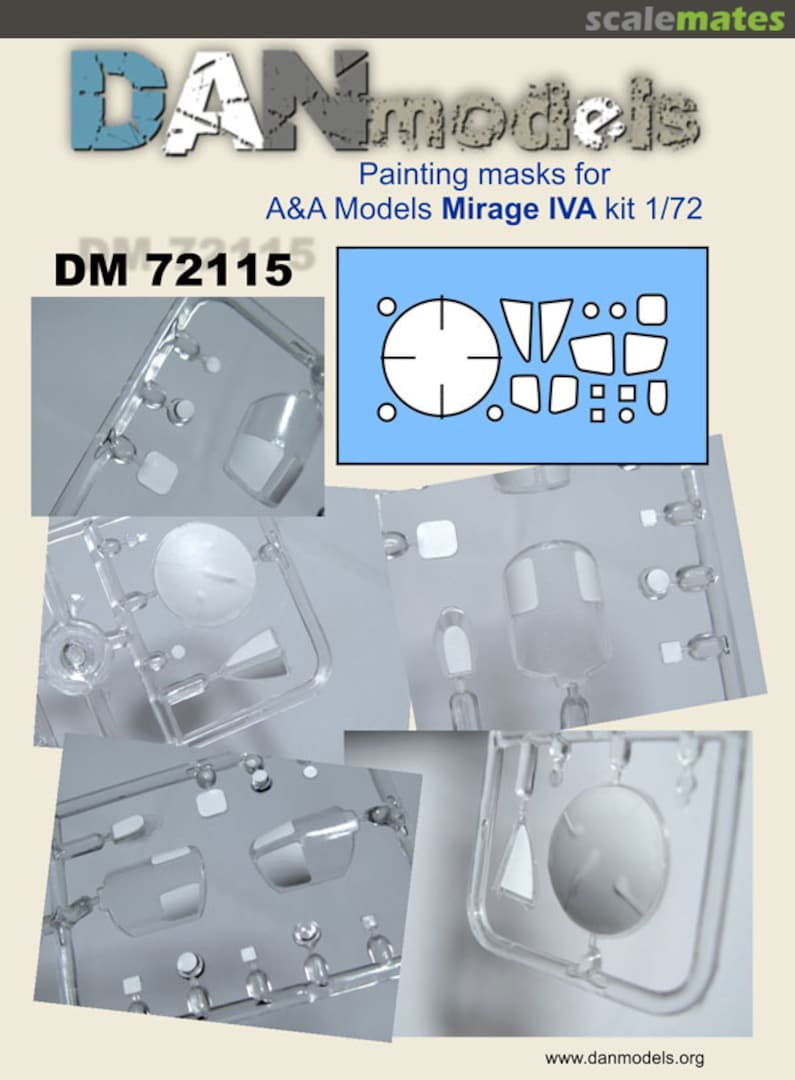 Boxart Painting mask for Mirage IVa DM72115 DANmodels