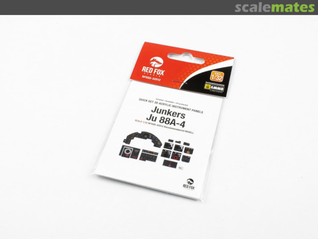 Boxart Junkers Ju-88 A4 RFSQS-32012 Red Fox Studio