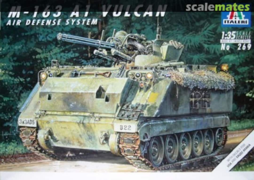 Boxart M163A1 Vulcan 269 Italeri