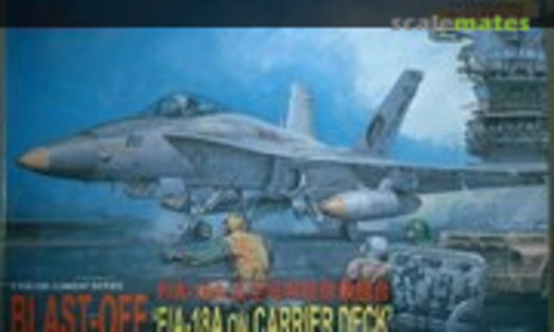 1:144 F/A-18A on Carrier Deck (Shanghai Dragon 4003)