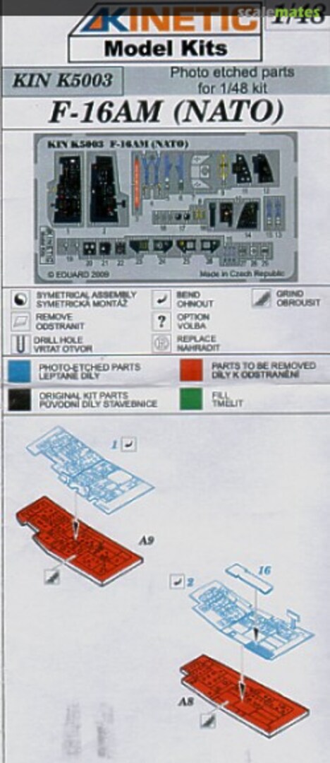 Boxart F-16AM (NATO) K5003 Kinetic