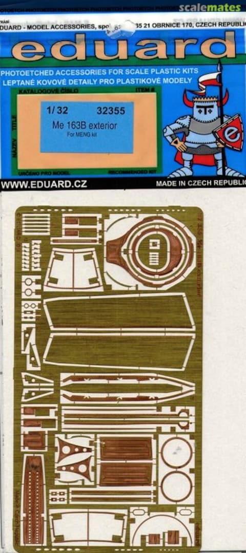 Boxart Me 163B exterior 32355 Eduard