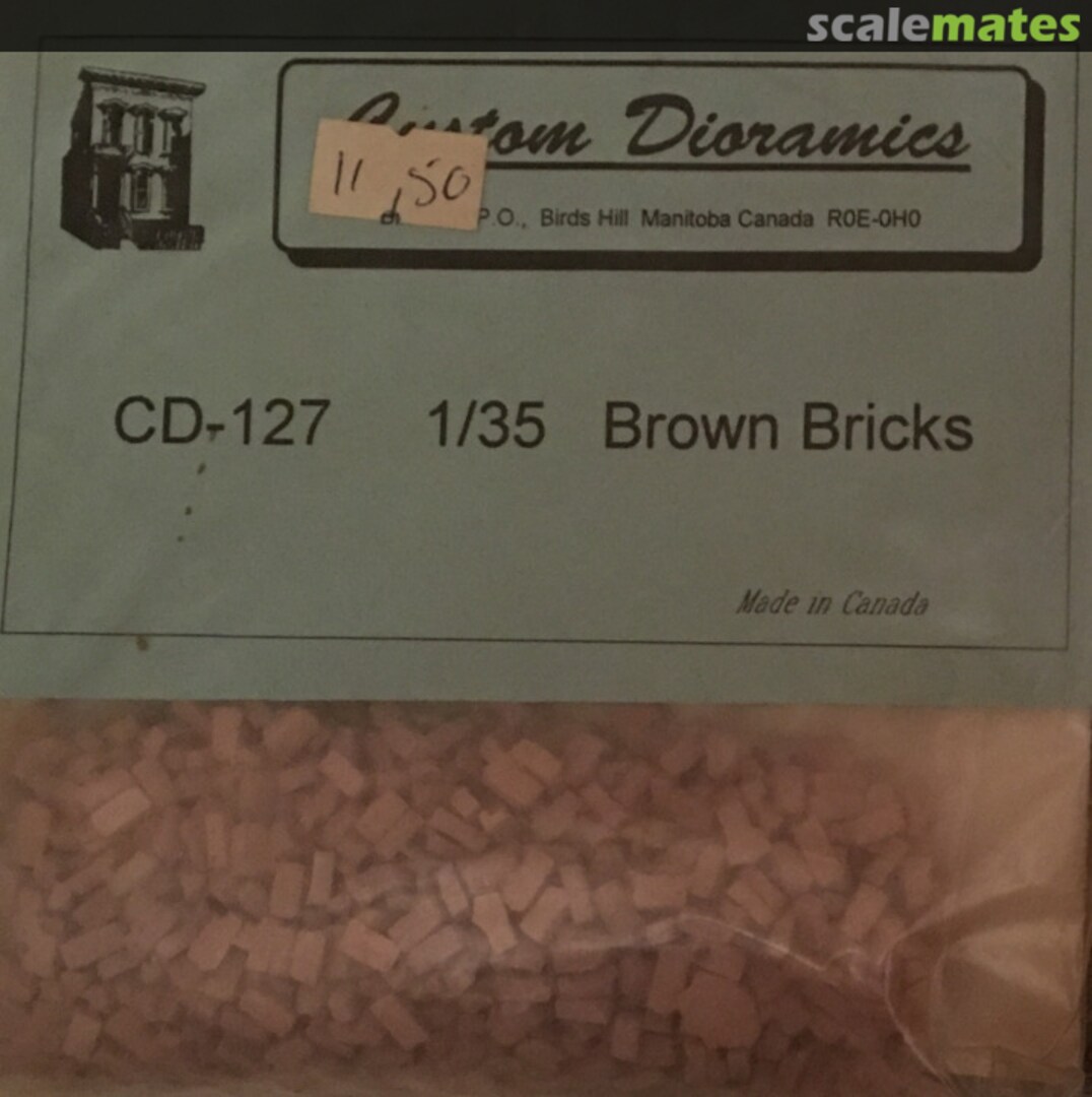 Boxart Brown Bricks CD-127 Custom Dioramics