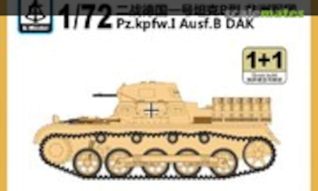 1:72 Pz.Kpfw. I Ausf. B DAK (S-Model (China) PS720097)