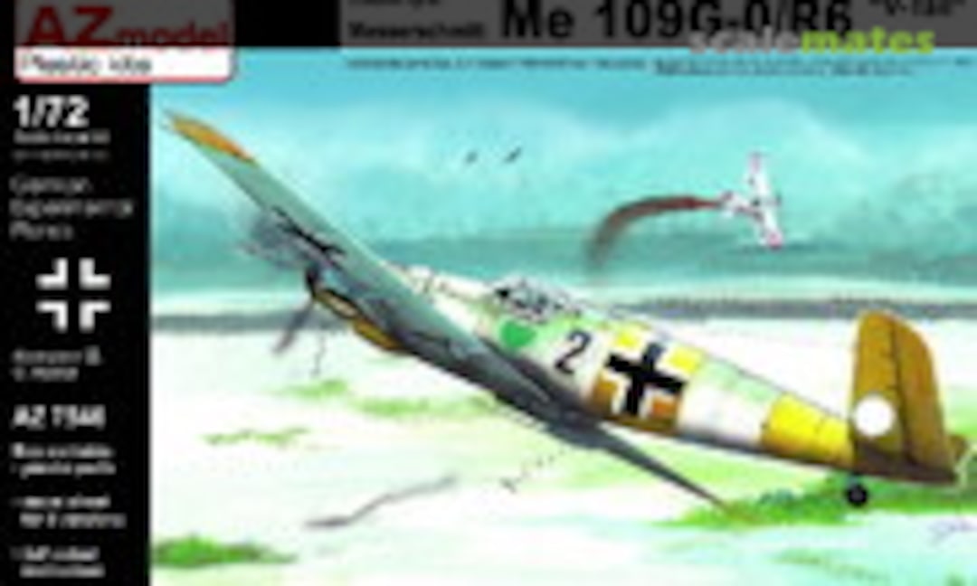 1:72 Messerschmitt Bf 109G-0/R6 (AZmodel AZ7546)