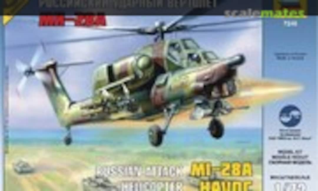 1:72 Российский ударный вертолет Ми-28A (Zvezda 7246)