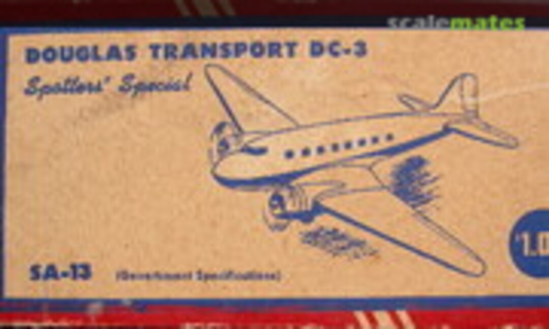 1:72 Douglas Transport DC-3 (Megow SA-13)