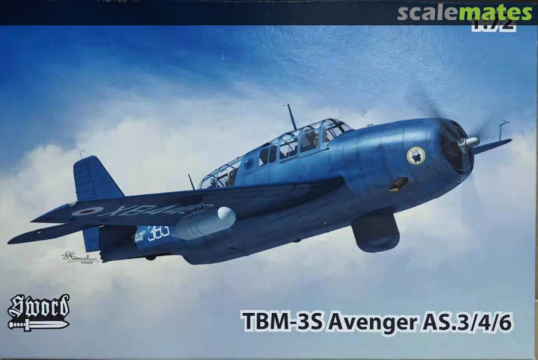 Boxart TBM-3S Avenger AS.3/4/6 SW 72130 Sword