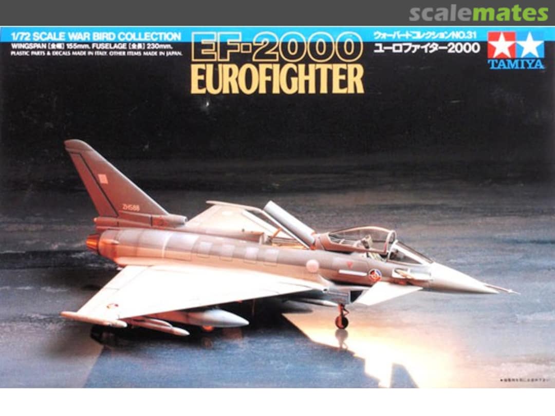 Boxart EF-2000 Eurofighter 60731 Tamiya