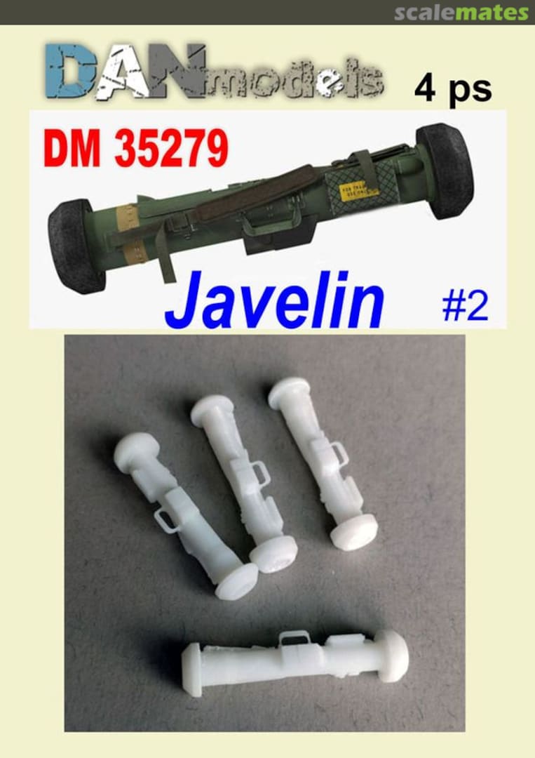 Boxart FGM-148 Javelin 4 pcs. set #2 DM35279 DANmodels