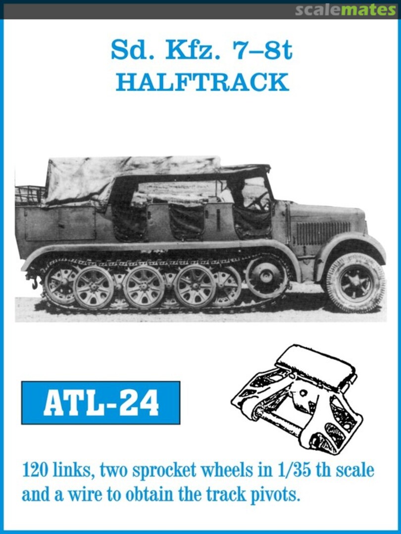 Boxart Sd. Kfz.7-8t HALFTRACK ATL-24 Friulmodel