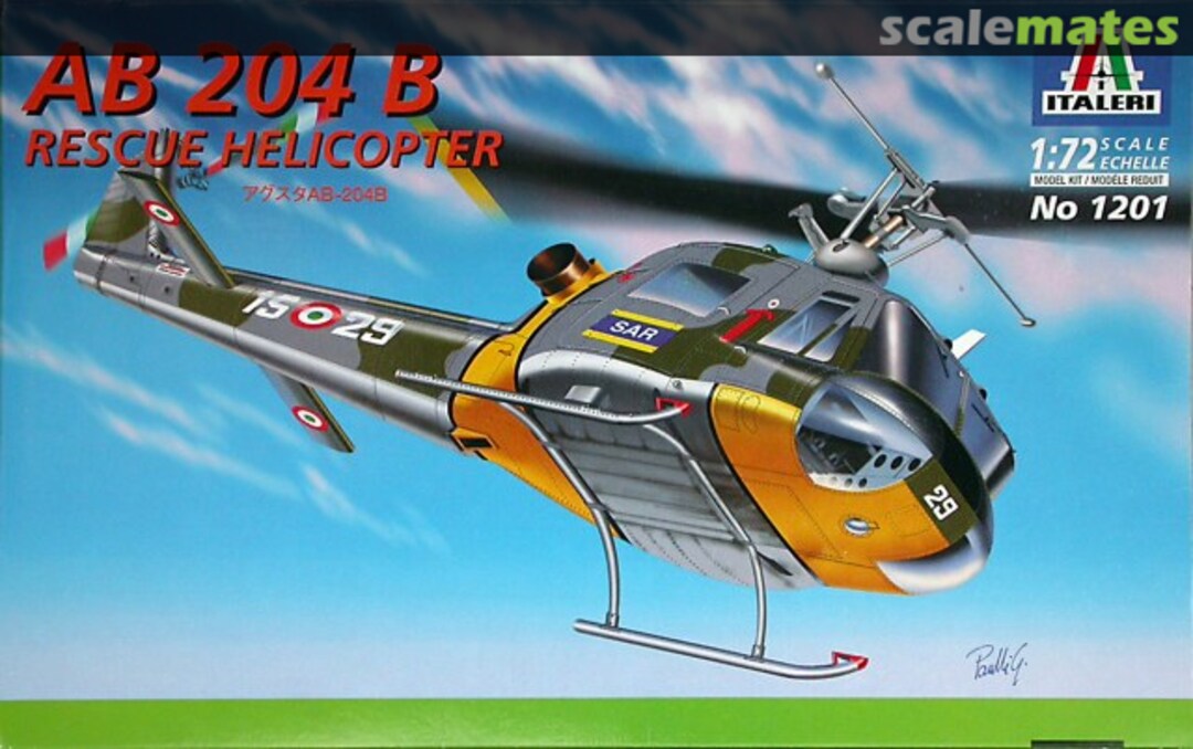 Boxart AB 204 B 1201 Italeri