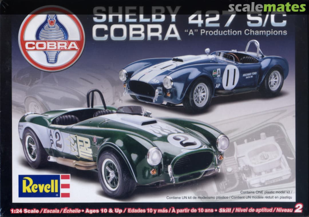 Boxart Shelby Cobra 427 S/C 85-2828 Revell