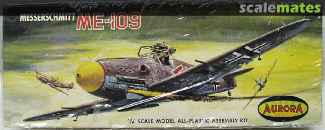 Boxart Messerschmitt Me 109 55-100 Aurora