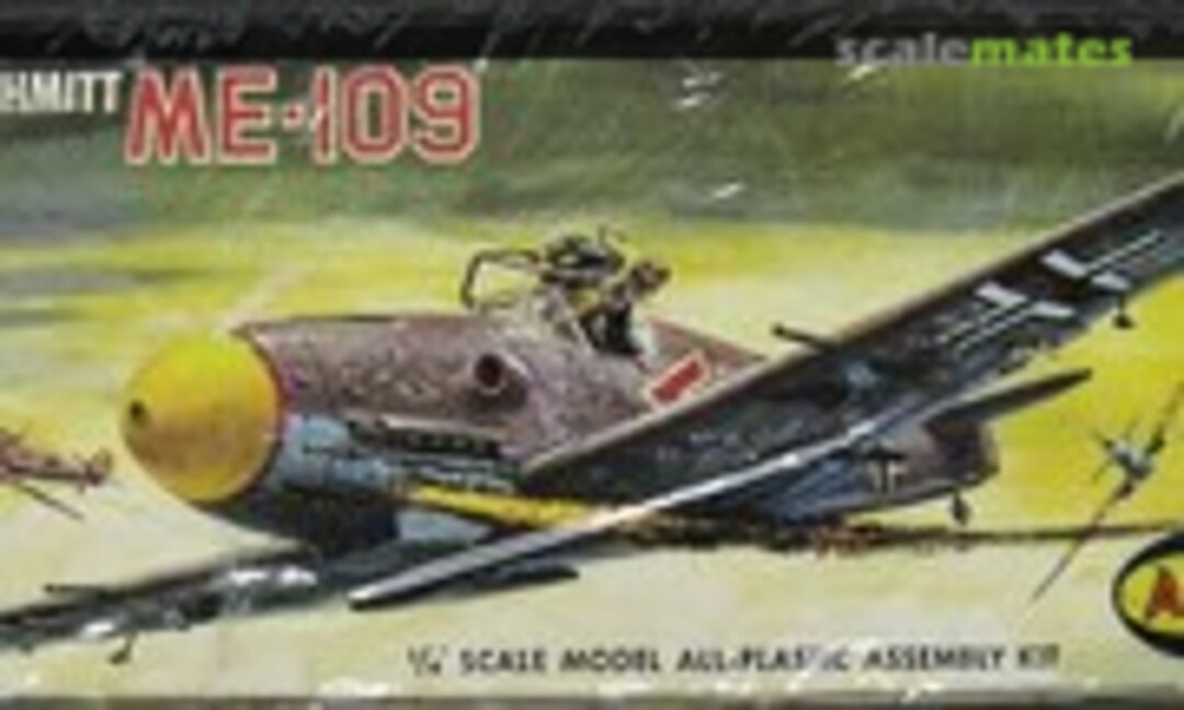 1:48 Messerschmitt Me 109 (Aurora 55-100)