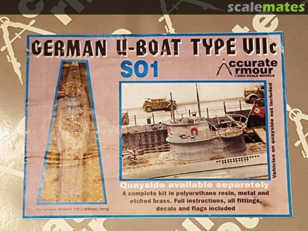 Boxart U-Boote Typ-VIIc S01 Accurate Armour