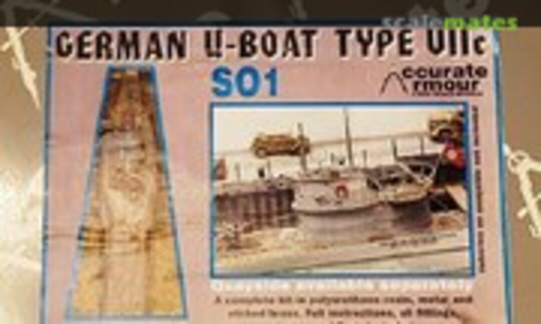 U-Boote Typ-VIIc (Accurate Armour S01)