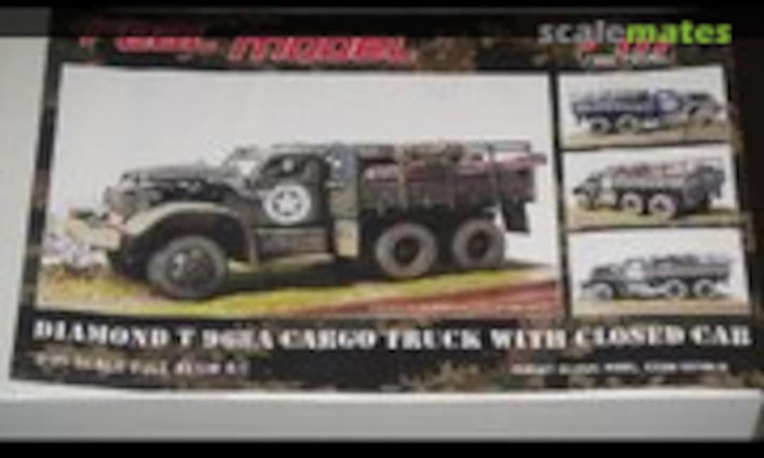 1:35 Diamond T-968A cargo truck w/ closed cab (Real Model RM35094)