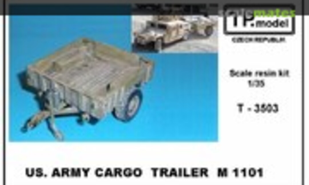 1:35 U.S. Army Cargo Trailer M1101 (TP Model T-3503)