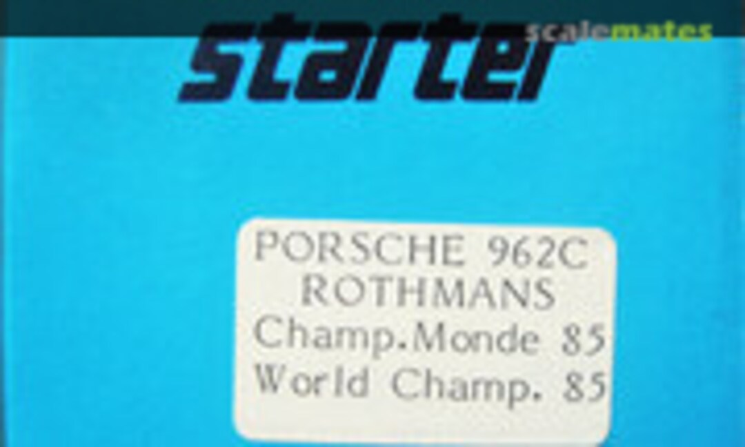 1:43 Porsche 962C &quot;Rothmans&quot; (Starter Blue Box)