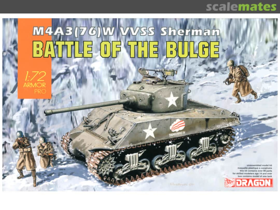 Boxart M4A3(76) W VVSS Sherman 7567 Dragon