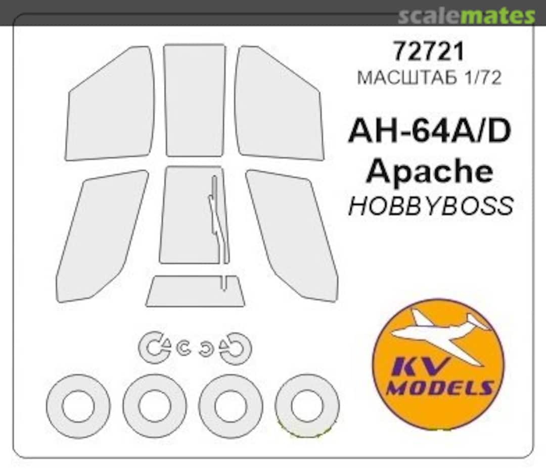 Boxart AH-64A/D Apache 72721 KV Models