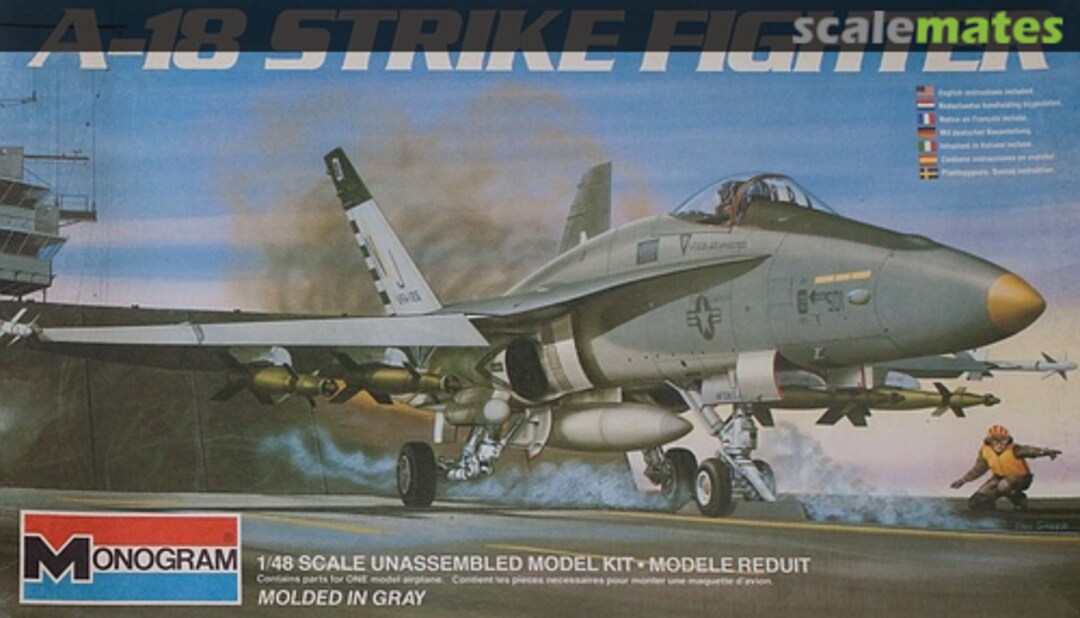 Boxart A-18 Strike Fighter 5807 Monogram