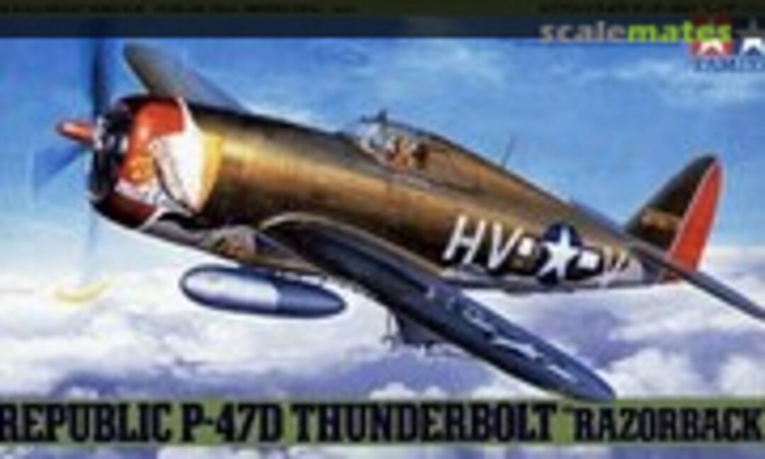 1:48 Republic P-47D Thunderbolt &quot;Razorback&quot; (Tamiya 61086)