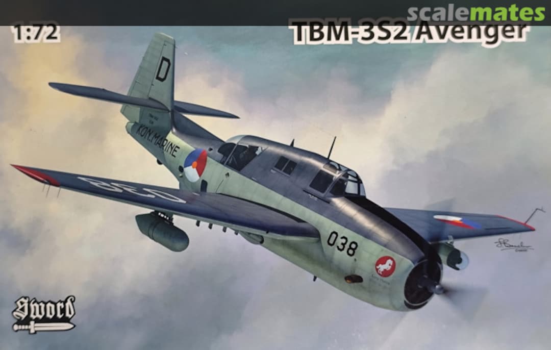 Boxart TBM-3S2 Avenger SW72131 Sword