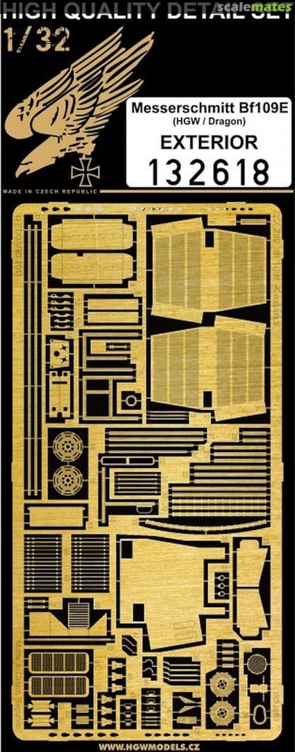 Boxart Messerschmitt Bf 109E - Exterior 132618 HGW Models