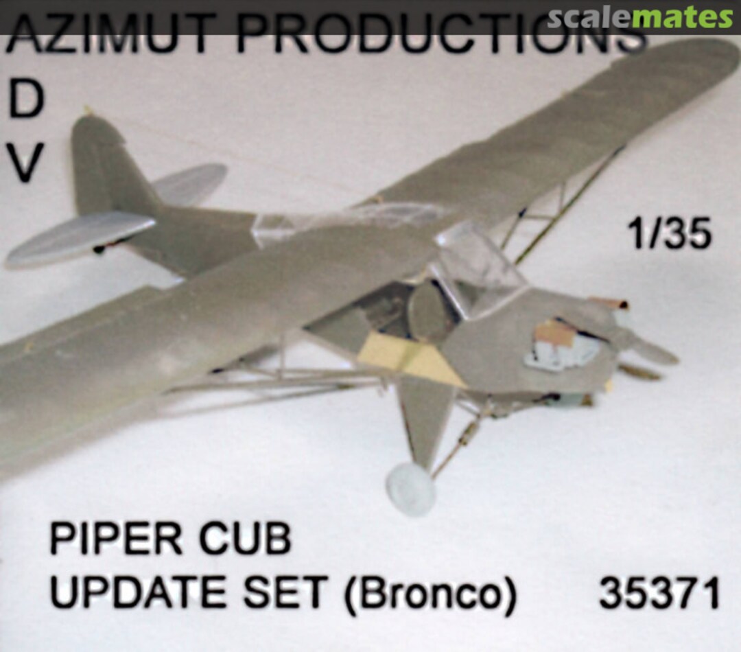 Boxart Piper Cub Update Set IBronco) 35371 ADV Azimut