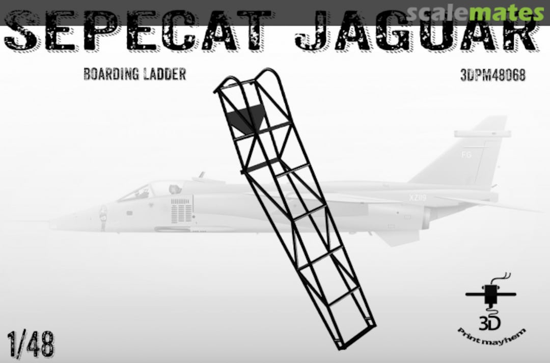 Boxart Sepecat Jaguar Boarding Ladder 3DPM48068 3D Print Mayhem