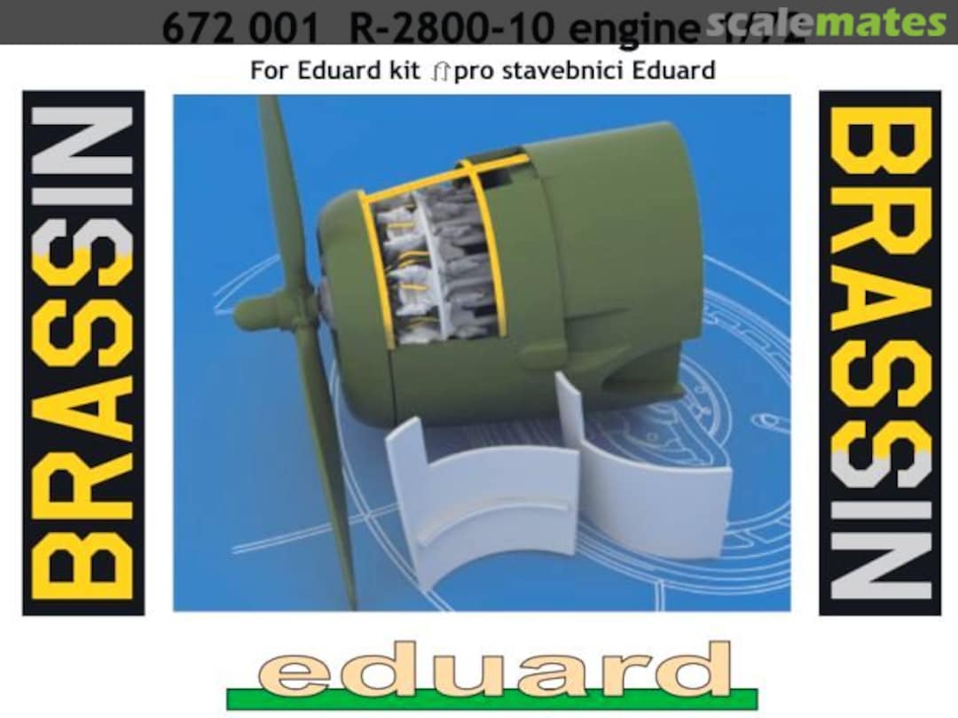 Boxart R-2800-10 engine 672001 Eduard