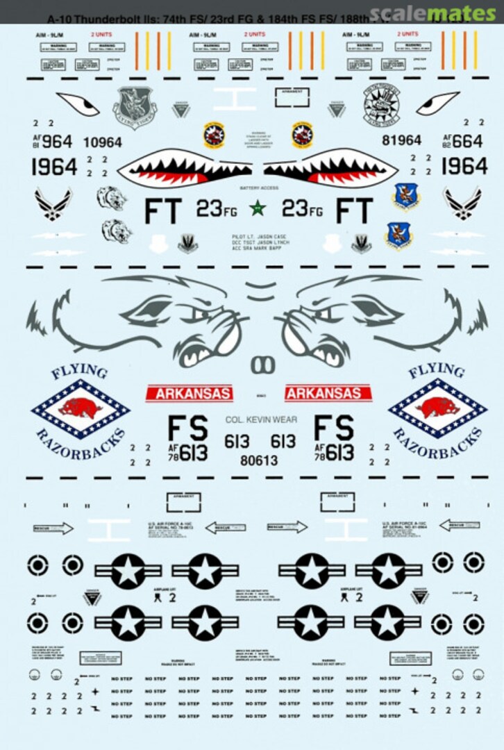 Boxart A-10 Thunderbolts IIs 48-1201 Microscale