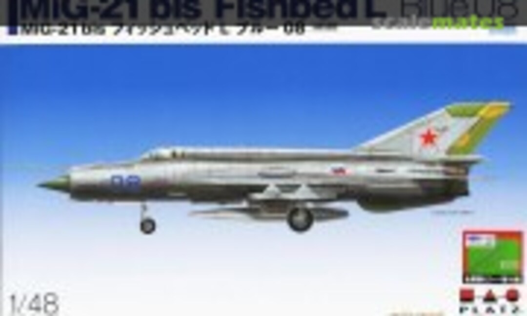 1:48 MiG-21bis Fishbed L Blue 08 (Platz AE-36)